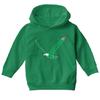 Haase Unlimited Eagle - Philly Sports Toddler/Youth Fleece Hoodie (Kelly, 5T/6T (Toddler)) view 1