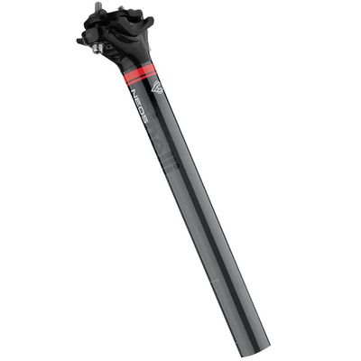 Cinelli Neos Carbon Seatpost, Black/Red, 27.2mm