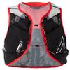 UltrAspire Big Bronco Lightweight Running Race Vest - Pitch Black/Red, Large (43"-46") view 2