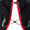 UltrAspire Big Bronco Lightweight Running Race Vest - Pitch Black/Red, Large (43"-46") view 3