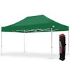 Extreme Canopy Heavy Duty Aluminum Instant Popup Canopy (10ft x 15ft, Green) view 1