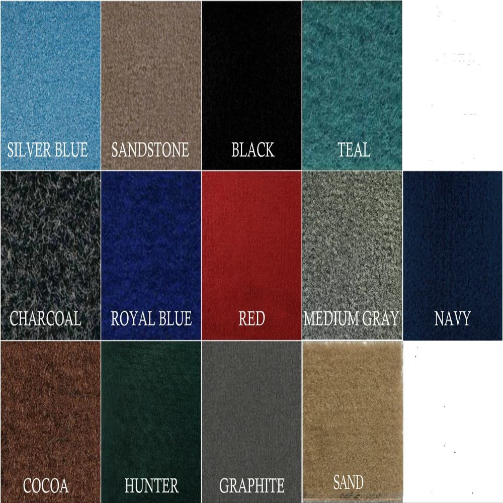 8 1/2 Foot Wide 20 oz. Do-It-Yourself All Purpose Boat Carpet Kit (Navy Blue, 8.6 x 25)