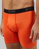 32 Degrees Mens 4 Pack Cool Active Boxer Brief | Anti-Odor | Quick Drying | 4-Way Stretch, 2 Black/Citrus/Orange, Medium view 3