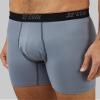 32 Degrees Mens 4 Pack Cool Active Boxer Brief | Anti-Odor | Quick Drying | 4-Way Stretch, Emotion/Neon/Orange/Grey, Medium view 3