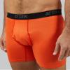 32 Degrees Mens 4 Pack Cool Active Boxer Brief | Anti-Odor | Quick Drying | 4-Way Stretch, 2 Black/Citrus/Orange, XX-Large view 3