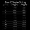 TronX Stryker 3.0 Senior Adult Junior Kids Inline Roller Hockey Skates, New for 2023 (Skate Size 4 (Shoe Size 5-5.5)) view 2