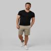32 Degrees Mens 4 Pack Cool V-Neck T-Shirt | Anti-Odor | Quick Drying | 4-Way Stretch, Black, Large view 2
