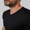 32 Degrees Mens 4 Pack Cool V-Neck T-Shirt | Anti-Odor | Quick Drying | 4-Way Stretch, Black, Large view 3
