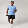 32 Degrees Cool Mens Active T-Shirt | Raglan Short Sleeve | Quick Dry | Anti-Odor, Blue Eyes Space Dye, Small view 2