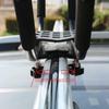 2 Pair Kayak Rack Canoe Carrier Boat Paddle Board Surfboard Roof Top J Bar Mount on Crossbar with 4 pcs Tie Down Straps view 4