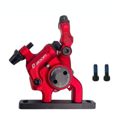 Road Bike Brakes (Red Front Brake, 160mm)