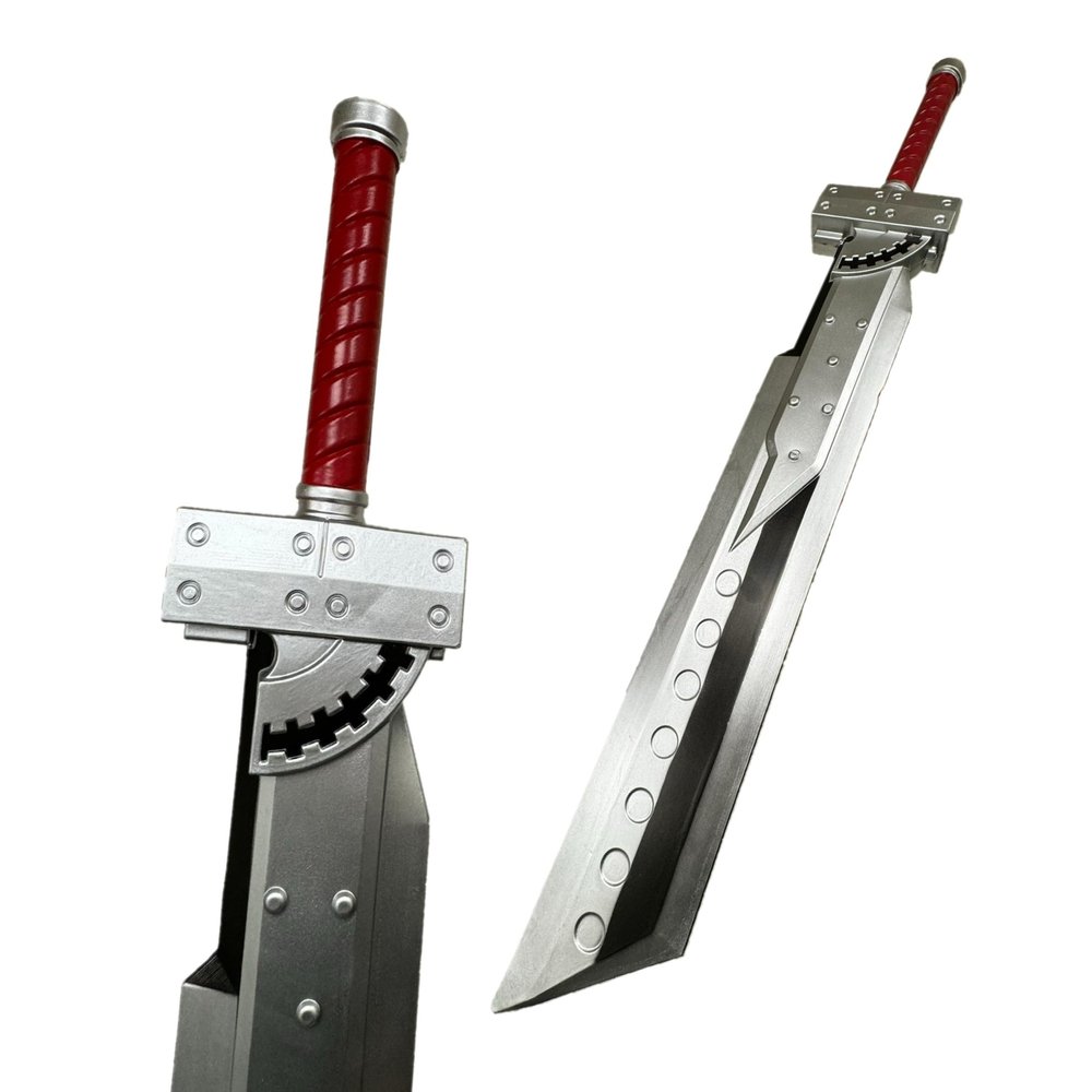 Blazing Steel Shop - Fantasy PU Foam Zweihander Broad Sword with Inner Core - Choose from 42.5" or 57" (40 inch Fusion Sword)