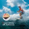 Abahub 5 Piece EVA Surfboard Deck Traction Pads with Kicker for Stomp Skimboards, Surf Boards, Funboard, Fish Board, Blue view 4