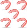 Frienda 5 Pcs Youth Kids Mouth Guard for Sports, Mouthguard for Football Bulk, Adults Boy Girl Sports Athletic Mouthguard for Boxing Basketball Hockey Karate(Red) view 1