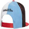 Mitchell & Ness Chicago Bulls What The Pinstripe Adjustable Snapback Hat Cap Multi Color view 2