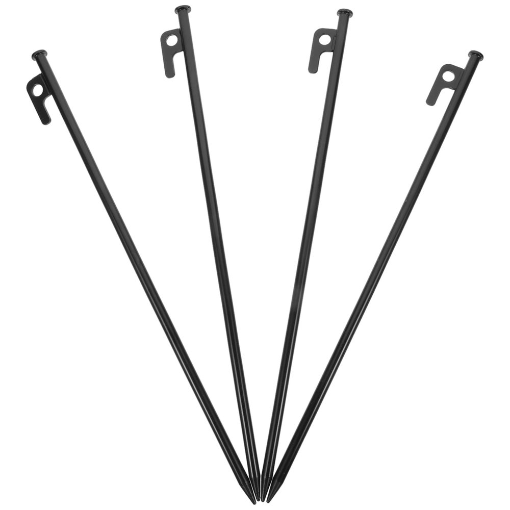 4pcs Heavy Duty Tent Pegs for Outdoor Camping Ground Stakes for Secure Canopy Tent and Awning Easy to Use for Windy Conditions