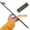 4pcs Heavy Duty Tent Pegs for Outdoor Camping Ground Stakes for Secure Canopy Tent and Awning Easy to Use for Windy Conditions view 2