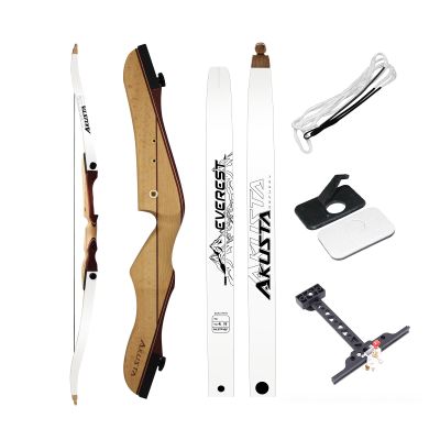 DEERACE Beginner Youth Wooden Archery Bow Takedown Kids Boy Girl Women Traditional Bows (10 Lbs, 48")