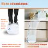 Collapsible Water Container with Spigot, Camping Water Storage Carrier Jug BPA-Free for Outdoors Hiking Backpack & Survival Kit, Foldable Portable Canteen 1.3/2.6/3.9/5.3 Gallon (5.3 Gallon, 4-pack) view 4