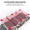 ALSODI Outdoor Camping Folding Bed, Silent Stable Folding Bed, Outdoor Portable Ultra-Light Folding Bed, Folding Bed Reclining Chair,A view 4