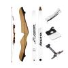 DEERACE Beginner Youth Wooden Archery Bow Takedown Kids Boy Girl Women Traditional Bows (12 Lbs, 54") view 1