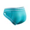 JOCKMAIL Mesh Athletic Supporters Mens Briefs Underwear Comfort Male Underwear for Gym Sport (as1, alpha, m, regular, regular, Light Blue) view 3