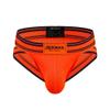 JOCKMAIL Mesh Athletic Supporters Mens Briefs Underwear Comfort Male Underwear for Gym Sport (as1, alpha, x_l, regular, regular, Orange) view 3
