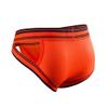 JOCKMAIL Mesh Athletic Supporters Mens Briefs Underwear Comfort Male Underwear for Gym Sport (as1, alpha, x_l, regular, regular, Orange) view 4