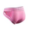 JOCKMAIL Mesh Athletic Supporters Mens Briefs Underwear Comfort Male Underwear for Gym Sport (as1, alpha, x_l, regular, regular, Pink) view 3
