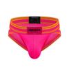 JOCKMAIL Mesh Athletic Supporters Mens Briefs Underwear Comfort Male Underwear for Gym Sport (as1, alpha, l, regular, regular, Red) view 3