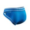 JOCKMAIL Mesh Athletic Supporters Mens Briefs Underwear Comfort Male Underwear for Gym Sport (as1, alpha, m, regular, regular, Blue) view 3