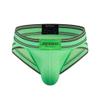 JOCKMAIL Mesh Athletic Supporters Mens Briefs Underwear Comfort Male Underwear for Gym Sport (as1, alpha, l, regular, regular, Green) view 1