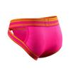 JOCKMAIL Mesh Athletic Supporters Mens Briefs Underwear Comfort Male Underwear for Gym Sport (as1, alpha, xx_l, regular, regular, Red) view 4
