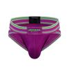 JOCKMAIL Mesh Athletic Supporters Mens Briefs Underwear Comfort Male Underwear for Gym Sport (as1, alpha, m, regular, regular, Purple) view 3
