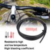 CYSKY Bike Hydraulic Brake Hose Kit 2500mm for Shimano BH59 BH90 Sram Avid System, Included 8 Bike Brake Olive and 8 Brass Connecting Insert (Blue) view 4