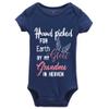 Hand Picked for Earth by My Great Grandma in Heaven Baby Bodysuit Long Sleeve Infant Clothes view 1