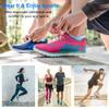 Amutost Ankle Socks Womens Athletic Running Comfort No Show Low Cut Cushioned 6 Pairs view 2