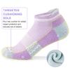 Amutost Ankle Socks Womens Athletic Running Comfort No Show Low Cut Cushioned 6 Pairs view 4