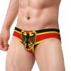 German Eagle Men's Swimming Briefs Sexy Bikini Swimsuit Beach Pants Sport Shorts Bathing Suit Black view 1