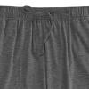 JEsilunmaMY Men's Loose Pajama Pants Elastic Waist Sweat Bottoms Casual Trousers Lightweight Lounge Sweat Pants with Pockets (Dark Grey,X-Large) view 3