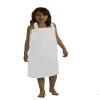 BY LORA Terry Feeling Girls Shower Wraps, Small, White view 1