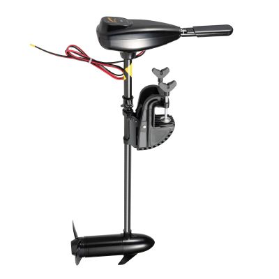 80lb Thrust Transom Mounted Saltwater Electric Trolling Motor 36" Shaft, Thrust Electric Trolling Motor Outboard Engine For Fishing Boat Brush Motor