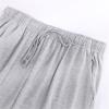 JEsilunmaMY Men's Loose Pajama Pants Elastic Waist Sweat Bottoms Casual Trousers Lightweight Lounge Sweat Pants with Pockets (Light Grey,6X-Large) view 3