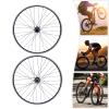 Mountain Bike Wheelset 29Inch Aluminum Alloy Rim Disc Brake MTB Wheelset Black Double Six-Hole Disc Front Rear Bike Wheels for Mountain Bicycle view 2