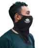 FURZONE Face Scarf with Ear Loops for Professional Groomers - Breathable Polyester/Face and Neck Gaiter Mask Cover/Dust Fur Protection Adjustable Strap Included