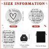 Sureio Pocket Hug Token Gift Long Distance Relationship Keepsake Inspirational Gift Keychain Valentine's Day Gifts(Proud Gift) view 2