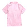 ZFTTZYMX Little Kids Satin Outfits Set Boys Girls Short Sleeve Top + Shorts Classic Silk Summer Clothes 2PCS view 2