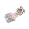 Baby Dress Shoes Spring Autumn New Children Girls Flat Pearl Crystal Shoes Bow Princess Shoes PU (Silver, 5-5.5 Years) view 1
