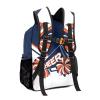 SunFancyCustom Custom Cheerleader Orange Navy Blue Personalized Causual Shoulder Bag Sports Leisure Camping Backpack for Women Men view 2