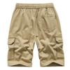 Kolongvangie Cotton Shorts Casual Hiking Men's Lightweight Rip-Stop Cargo Short Pockets Summer Short view 2
